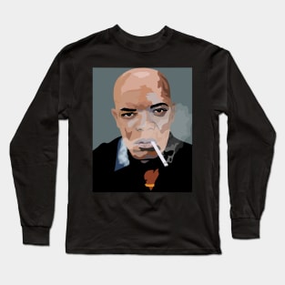 Samuel Jackson Portrait Long Sleeve T-Shirt